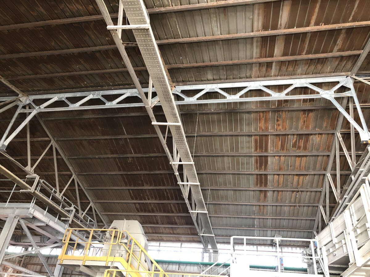 Carpenteria Giannoccaro - Realizzazioni di Capannoni, Cicloni, Coperture, Soppalchi e controsoffitti, Strutture, Tramogge e nastri trasportatori, Tunnel 